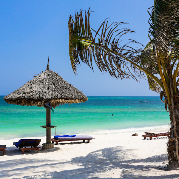 spiaggia vacanza in kenya